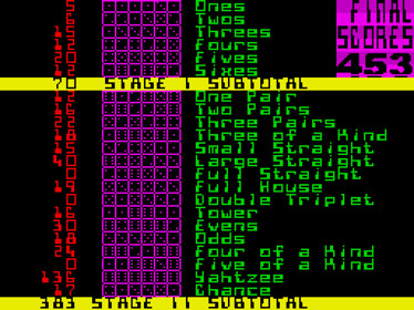 Yahtzee 6D - Screenshot - Game Over (null) - 1024x768