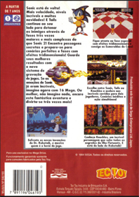 Sonic the Hedgehog 3 - Box - Back (Brazil) - 359x509