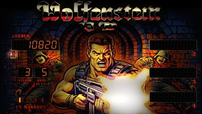 Wolfenstein 3D: Ultimate Mission MOD - Arcade - Marquee (World) - 1913x1080
