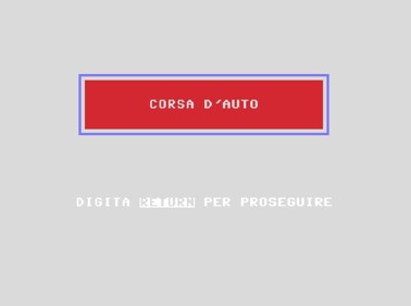 Corsa d'Auto - Screenshot - Game Title (null) - 673x500