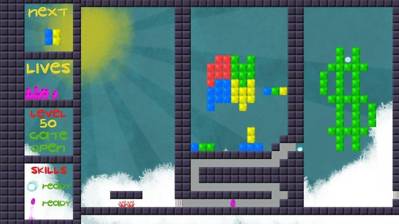 Pinky vs Blocks - Screenshot - Gameplay (World) - 1000x562