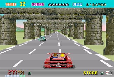 OutRun: Amiga Edition - Screenshot - Gameplay (null) - 659x442