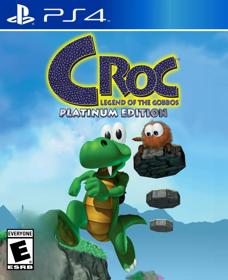 Croc Legend of the Gobbos Platinum Edition - Fanart - Box - Front (null) - 808x992