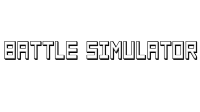 Battle Simulator - Clear Logo (null) - 640x360
