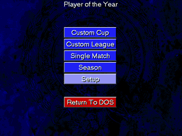 PFA Players' Player of the Year - Screenshot - Game Select (null) - 640x480