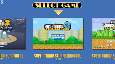 Super Mario Star Scramble Jam - Screenshot - Game Select (null) - 1433x793