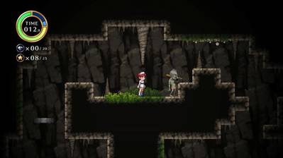 The Maid-san's Caving Adventure - Screenshot - Gameplay (World) - 1000x562