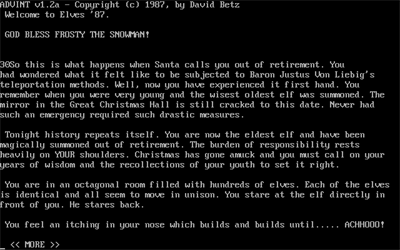 Elves '87 - Screenshot - Game Title (null) - 640x400