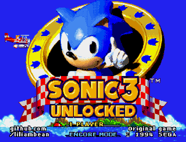 Sonic 3 Unlocked - Screenshot - Game Title (null) - 1003x768