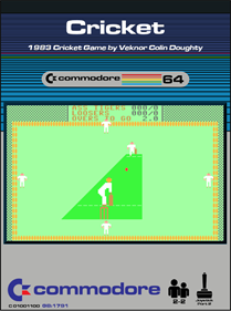 Cricket (Colin Doughty) - Fanart - Box - Front (null) - 720x968