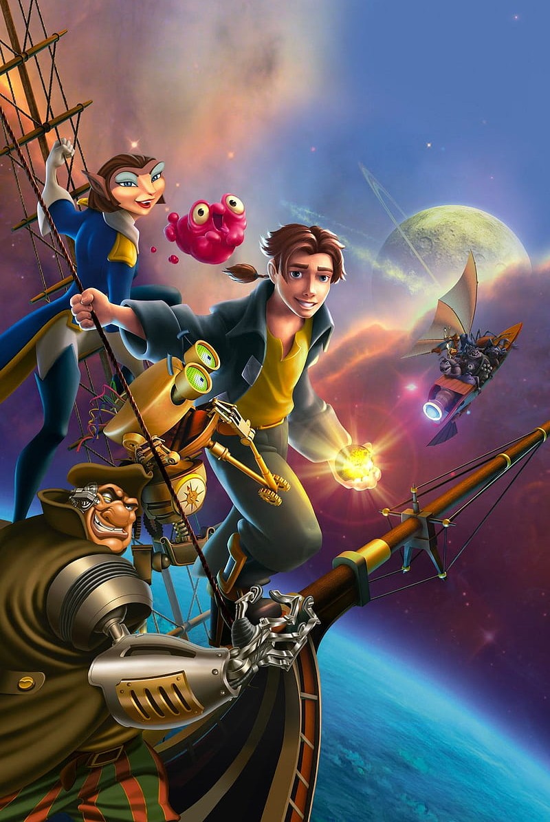 Illustration of Treasure Planet