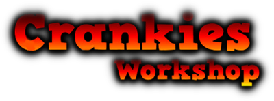 Crankies Workshop: Grizzbot Assembly - Clear Logo (World) - 494x183