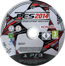 PES 2014: Pro Evolution Soccer - Disc (World) - 759x761