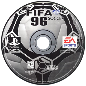 FIFA Soccer 96 - Disc - 600x600