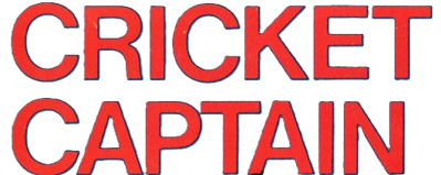 Cricket Captain (D&H Games) - Clear Logo (Europe) - 530x211