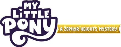 My Little Pony: A Zephyr Heights Mystery - Clear Logo (null) - 1525x592