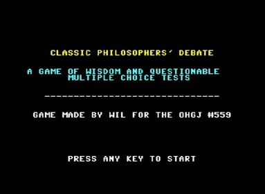 Classic Philosophers Debate - Screenshot - Game Title (null) - 682x500