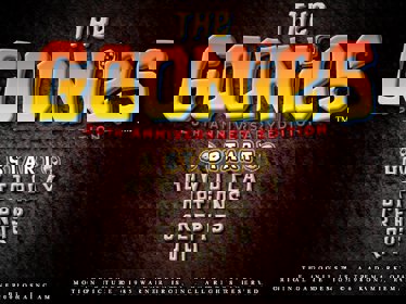 The Goonies: 20th Anniversary Edition - Screenshot - Game Title (null) - 640x480