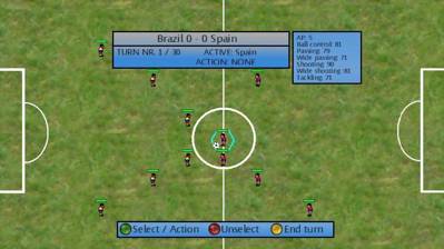 Strategy Soccer - Screenshot - Gameplay (World) - 1000x562