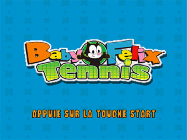 Baby Felix Tennis - Screenshot - Game Title - 640x480