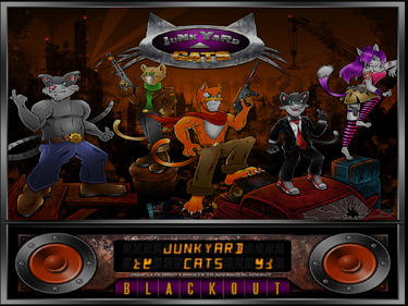 Junkyard Cats - Arcade - Marquee (World) - 1273x953