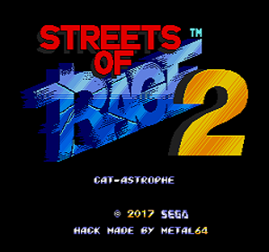 Bubsy in Streets of Rage 2 - Screenshot - Game Title (World) - 256x240