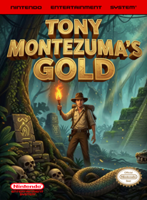 Tony: Montezuma's Gold - Fanart - Box - Front (World) - 1280x1744