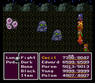 Final Fantasy IV: Ultima Plus - Screenshot - Gameplay (World) - 512x448