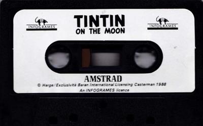 Tintin on the Moon  - Cart - Front (Europe) - 566x353