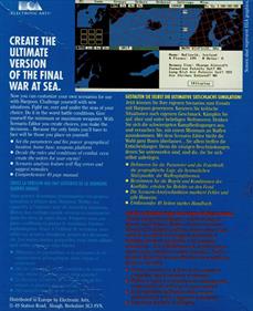 Harpoon Scenario Editor - Box - Back (Europe) - 652x800