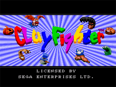 ClayFighter - Screenshot - Game Title (Europe) - 639x478
