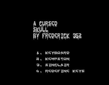 A Cursed Skull - Screenshot - Game Title (null) - 576x448
