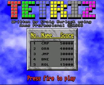 Tetriz - Screenshot - Game Title (null) - 628x512