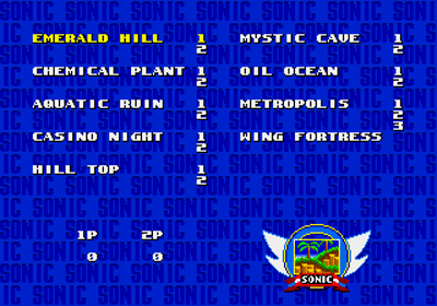 Sonic 2: Battle Race - Screenshot - Game Select (null) - 320x224