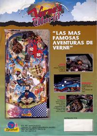 Verne's World  - Advertisement Flyer - Back (Spain) - 1024x1436