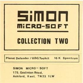 Simon Micro-Soft: Collection Two - Box - Front (United Kingdom) - 289x289
