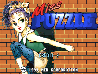 Miss Puzzle (Clone of Gumbo) - Screenshot - Game Title (North America) - 1397x1050
