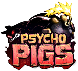 Psycho Pigs - Clear Logo (World) - 905x824
