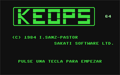 KEOPS - Screenshot - Game Title (null) - 320x200