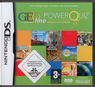 GEOlino PowerQuiz: Wissen fuer Kinder - Box - Front - Reconstructed (Germany) - 774x708