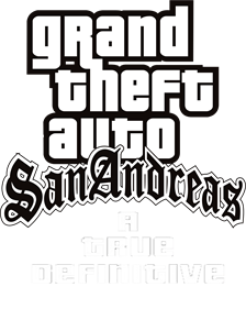Grand Theft Auto: San Andreas: A True Definitive  - Clear Logo (null) - 1964x2453