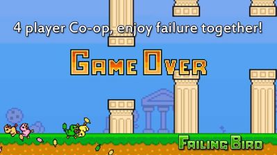 Failing Bird - Screenshot - Game Over (World) - 1000x562