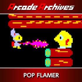 Arcade Archives POP FLAMER - Fanart - Box - Front (null) - 256x256