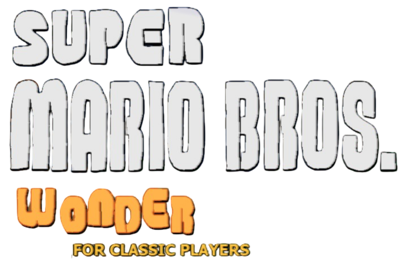 Super Mario Bros. Wonder for Classic Players - Clear Logo (null) - 1080x713