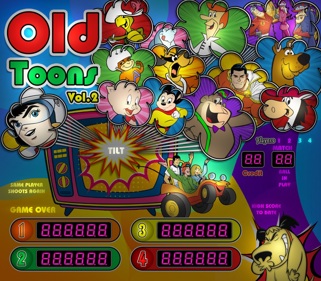 Old Toons: Vol. 2 - Arcade - Marquee (null) - 857x750