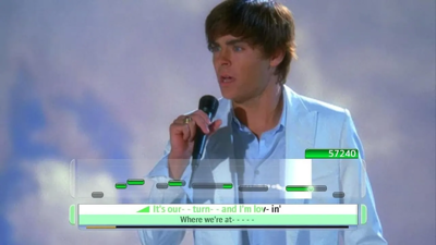 Disney Sing It: High School Musical 3: Senior Year - Screenshot - Gameplay (Russia) - 1280x720
