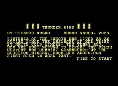 Thunder Bird - Screenshot - Game Title (null) - 659x484
