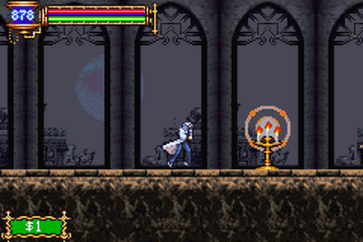 Castlevania: Aria of Sorrow: Symphony of the Colors - Screenshot - Gameplay (World) - 240x160