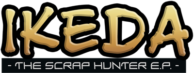 Ikeda : The Scrap Hunter E.P. - Clear Logo (null) - 618x234