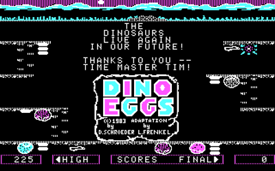 Dino Eggs - Screenshot - Game Title (null) - 320x200